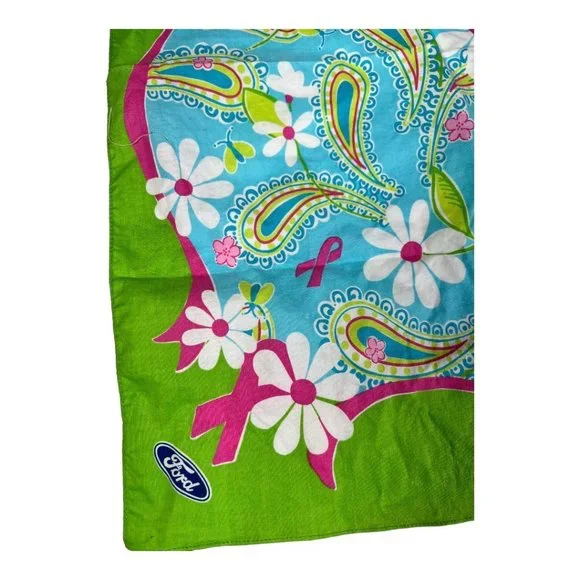 Lily Pulitzer Breast Cancer Awareness Scarf - Picture 2 of 7